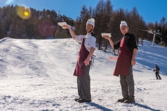pasticceri sulle piste