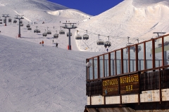 vista piste da rifugio costaccia